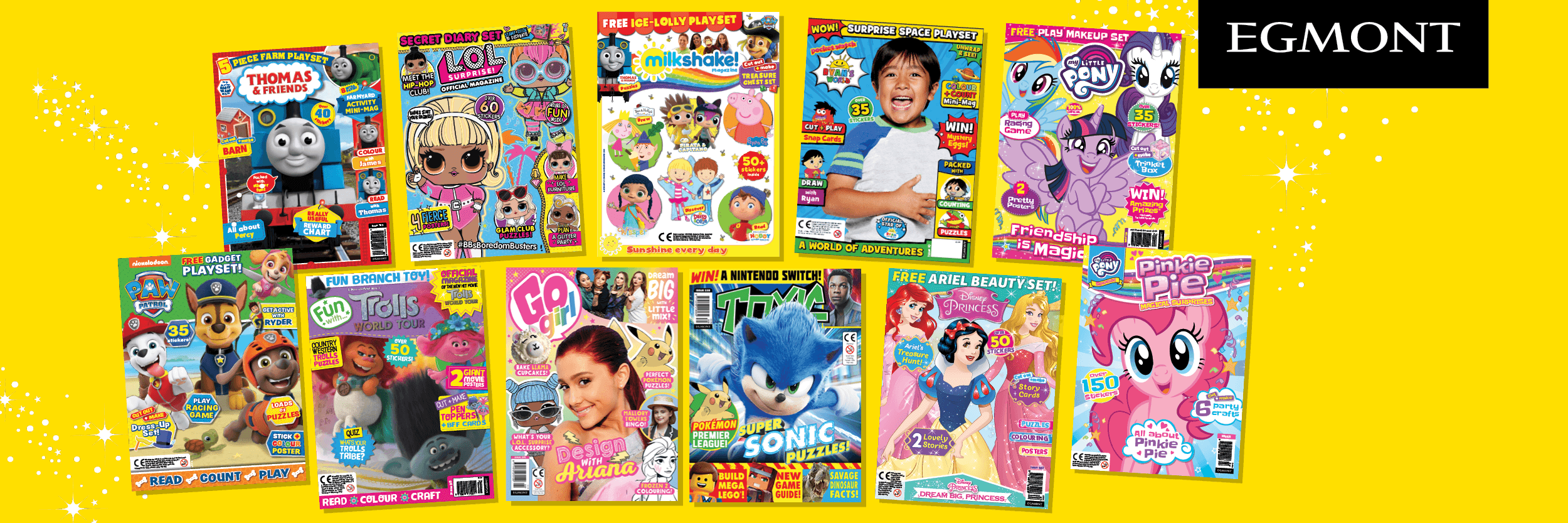 egmont magazines 2018